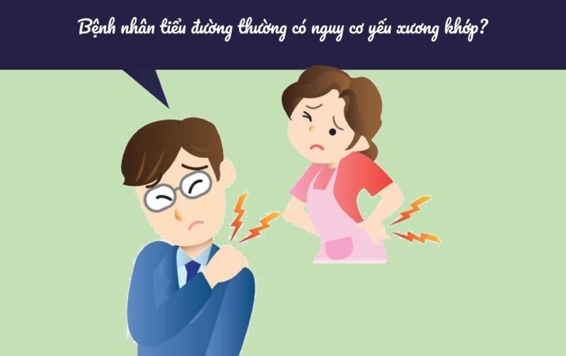 Điều trị đau nhức xương khớp ở người bị tiểu đường