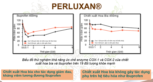 Perluxan thiên nhiên – Điều trị bệnh xương khớp cần giảm đau kèm kháng viêm, tiêu viêm